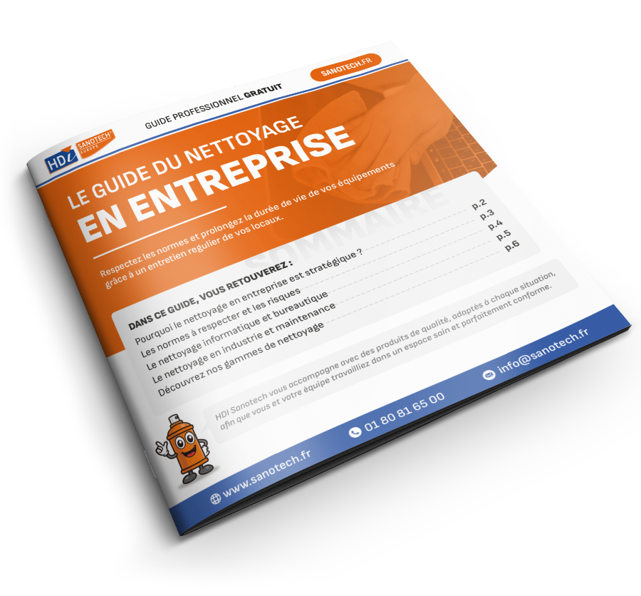 Guide gratuit de nettoyage pour secteur informatique et industriel