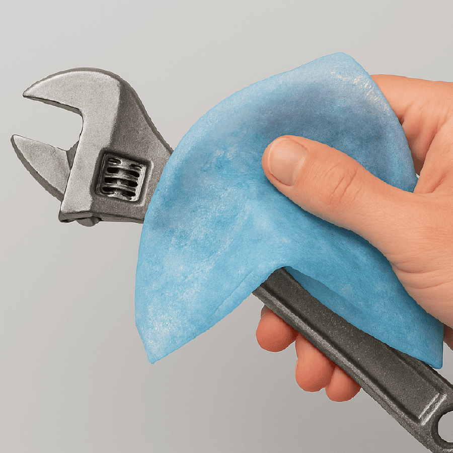 Nettoyage d'outils industriel