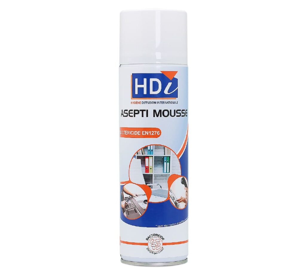 ASEPTI MOUSSE - Mousse nettoyante bactéricide - ST0037
